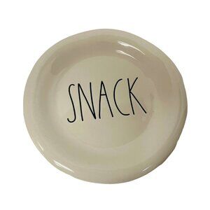 Rae Dunn Artisan Collection Ceramic One Snack Plate 9.5"